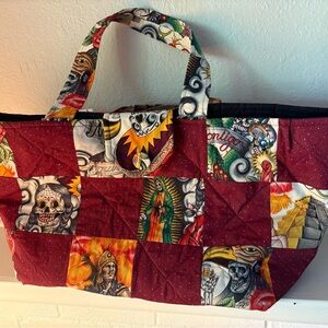 Patchwork Tote Bag - Celebrating Hispanic Heritage